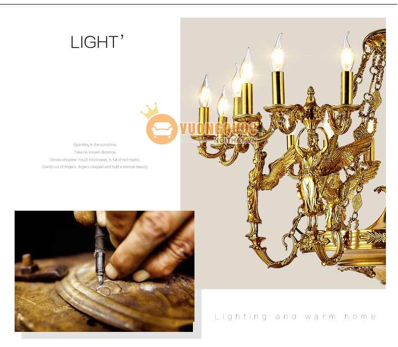 Đèn chùm trang trí những thiên thần abr194-5